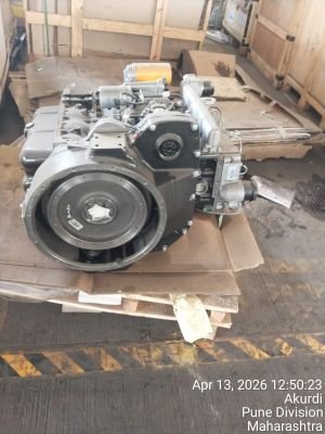 Damaged Engine Assembly